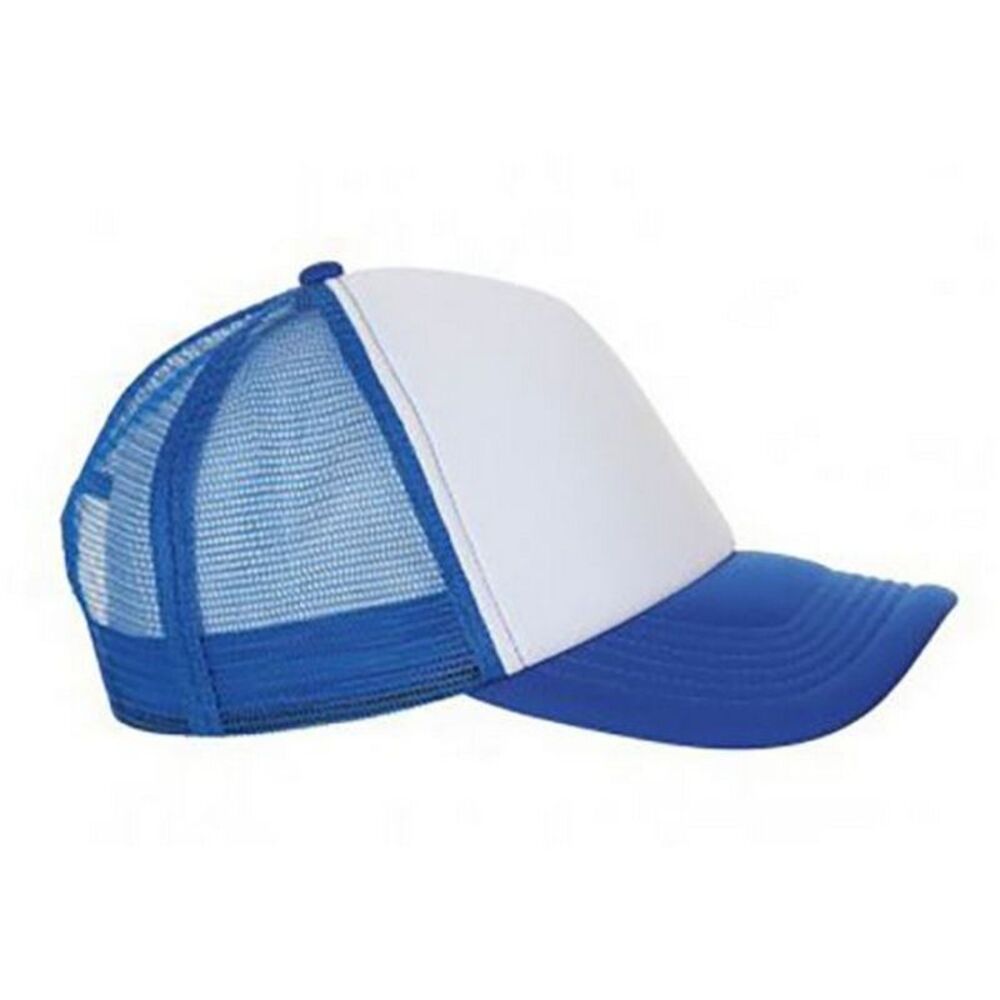 SOLS Unisex Bubble Contrast Cap / White/Royal Blue